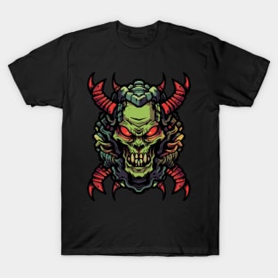 the cyborg skull T-Shirt